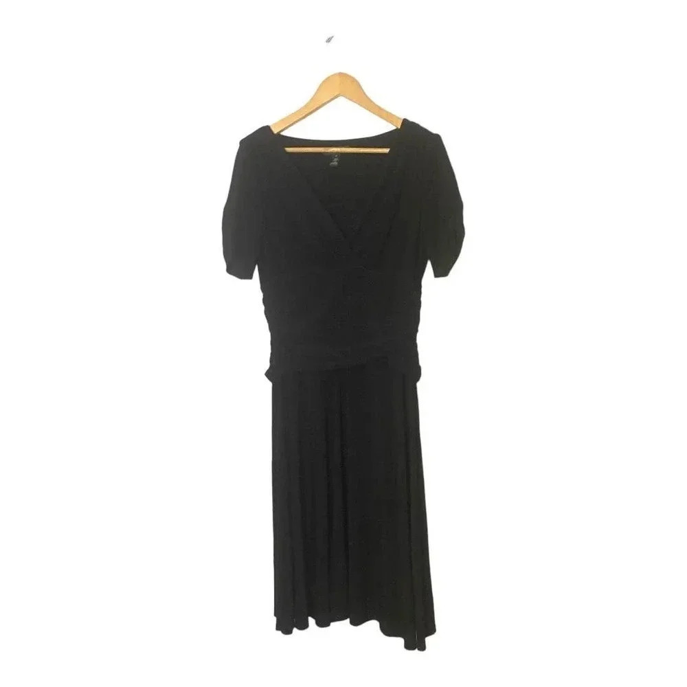 Lauren Ralph Lauren Black Jersey Dress